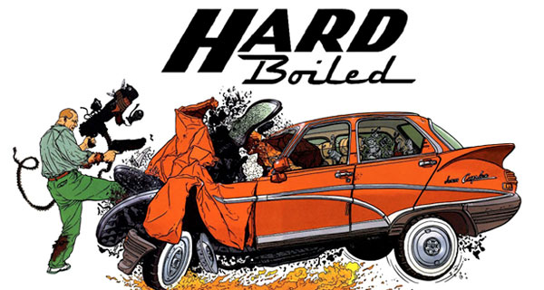 иллюстрация к комиксу «Hard Boiled»
