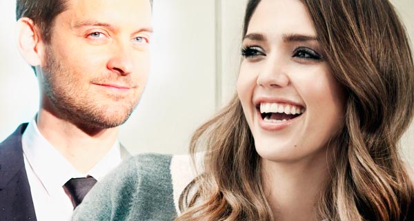 Тоби Магуайр и  Джессика Альба