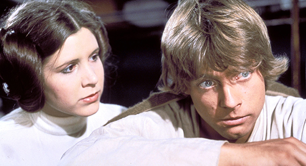 Кэрри Фишер и Марк Хэмилл