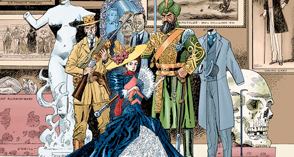 Обложка комикса «Лига выдающихся джентльменов»