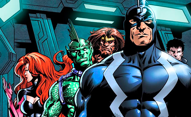 герои комикса «Inhumans»