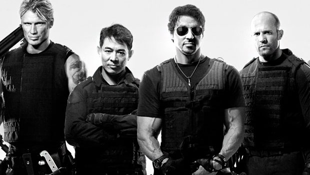 герои фильма «Неудержимые»