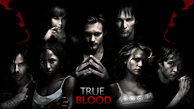 герои сериала «Настоящая кровь»