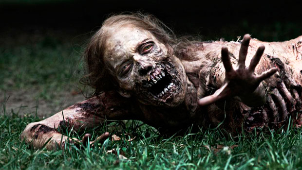 кадр с сериала «Ходячие мертвецы»