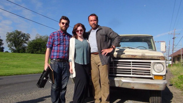 Кадр из твиттера Арнольда Шварценеггера