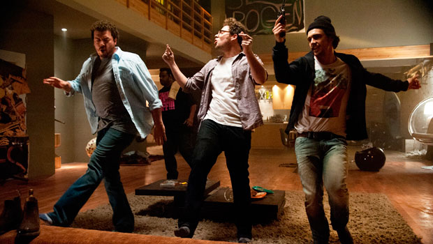 кадр с фильма «Это конец»