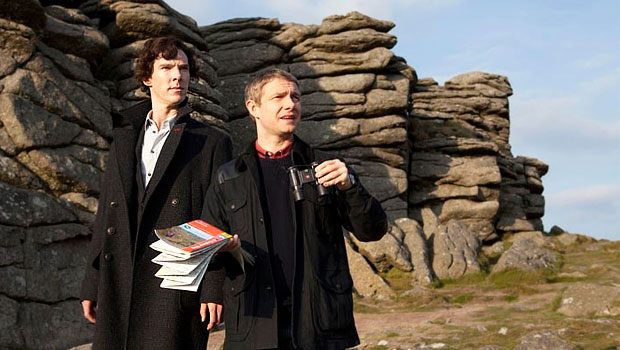 герои сериала «Шерлок»