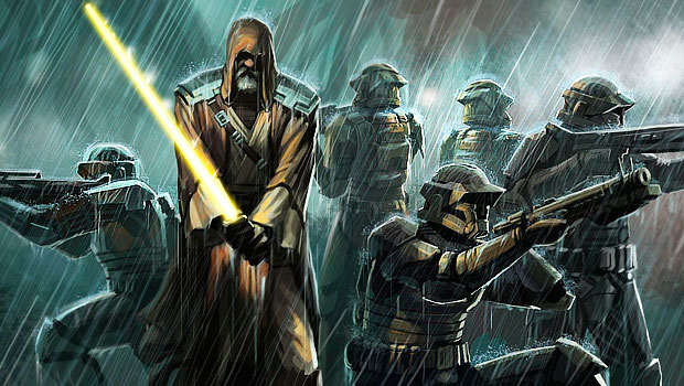 иллюстрация к «Звездным войнам»