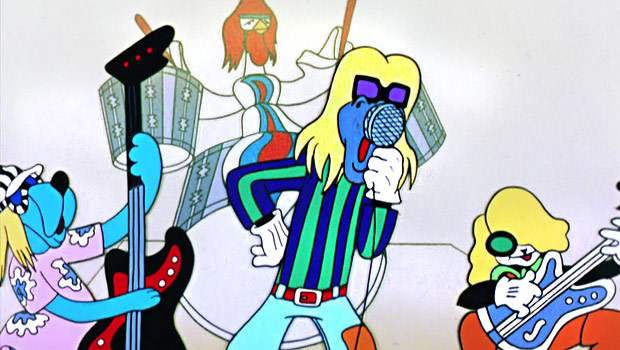 кадр с мультфильма «Бременские музыканты»