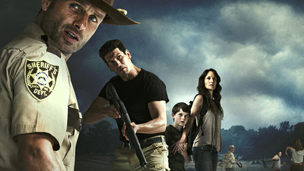 фрагмент постера к сериалу «Ходячие мертвецы» 