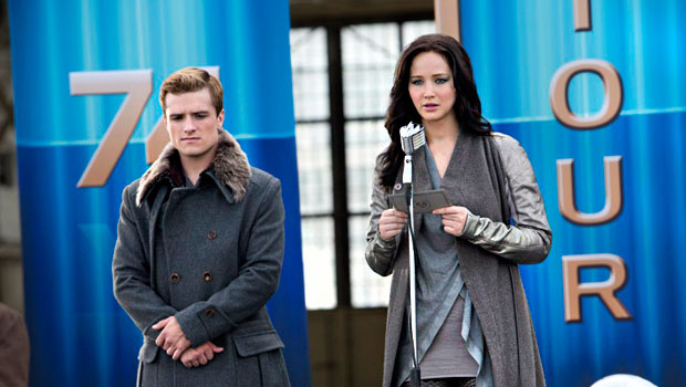 кадр с фильма «Голодные игры: И вспыхнет пламя»