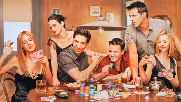 герои сериала «Друзья»