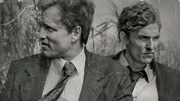 фрагмент постера к сериалу «Настоящий детектив» 