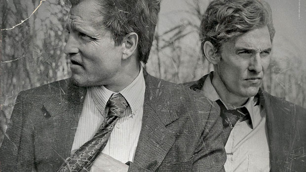 фрагмент постера к сериалу «Настоящий детектив» 