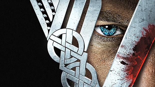 фрагмент постера к сериалу «Викинги» 