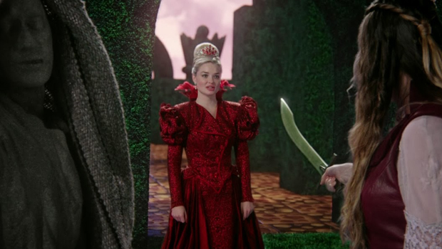 кадр из сериала "Однажды в стране чудес"