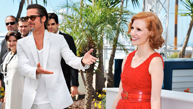 Брэдд Питт и Джессика Честейн