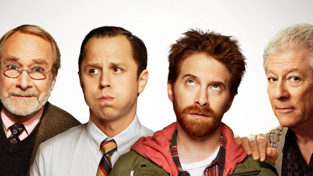 кадр из сериала "Папаши"