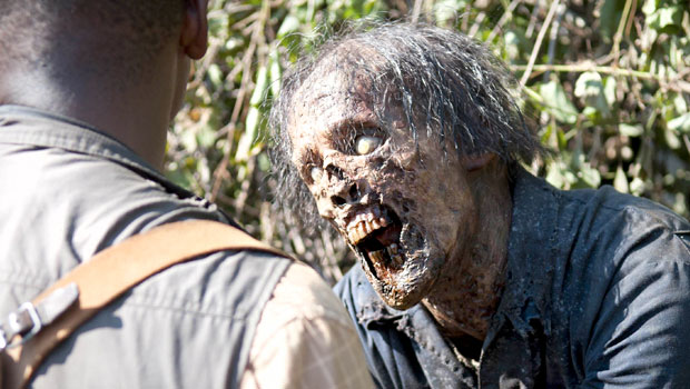 кадр с сериала «Ходячие мертвецы»