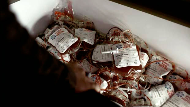 кадр с сериала «Дневники вампира»