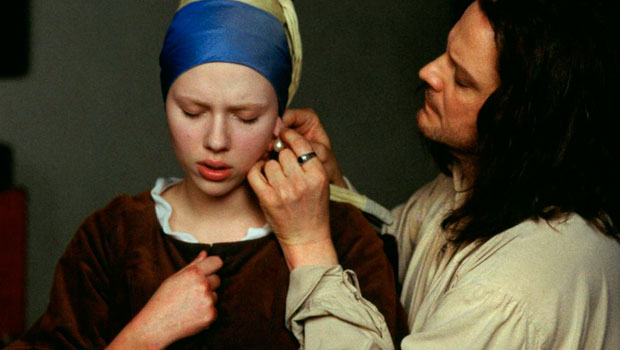 кадр с фильма «Девушка с жемчужной сережкой»