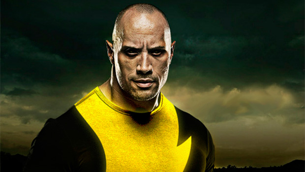 фан-арт с Дуэйном Джонсоном в образе Черного Адама