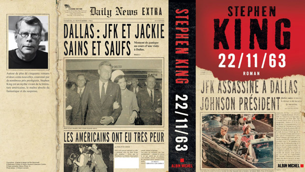 обложка романа Стивена Кинга "11/22/63"