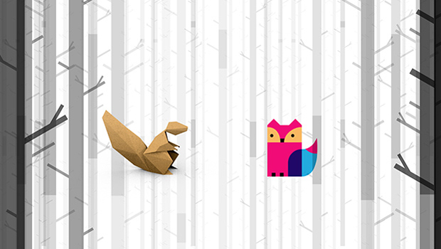 кадр из анимации "Потерянный шарф"