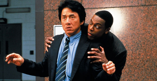 кадр из франшизы "Час пик"