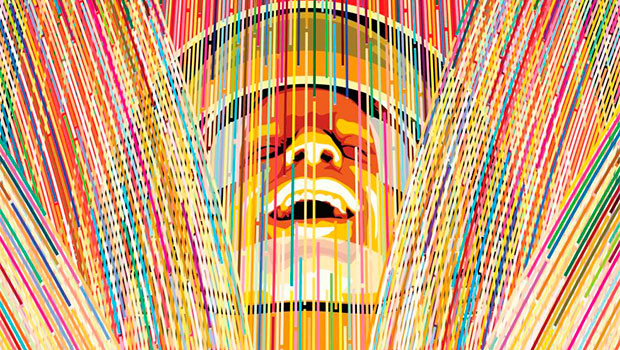 психоделическая обложка рассказа Тома Хэнкса