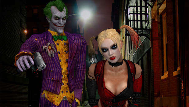 Джокер и Харли Квинн в видеоигре Batman: Arkham City