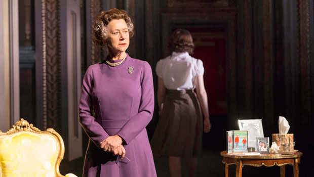 Хелен Миррен в образе королевы Великобритании в постановке "Аудиенция"