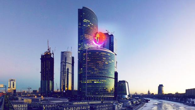 световая скульптура "Око Саурона"