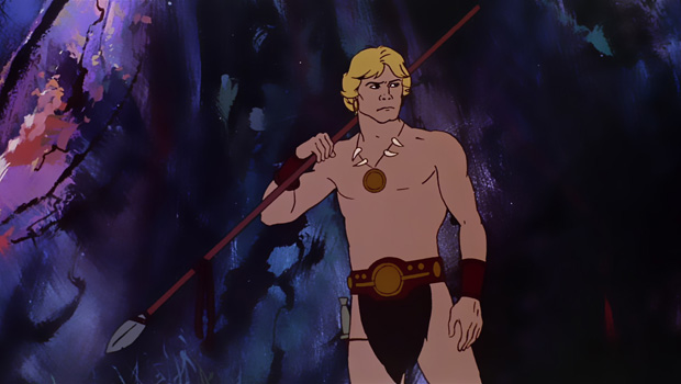 кадр из мультфильма "Огонь и лед"