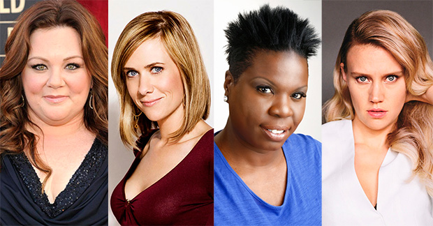 Мелисса МакКарти, Кристен Уиг, Лесли Джонс и Кейт МакКиннон