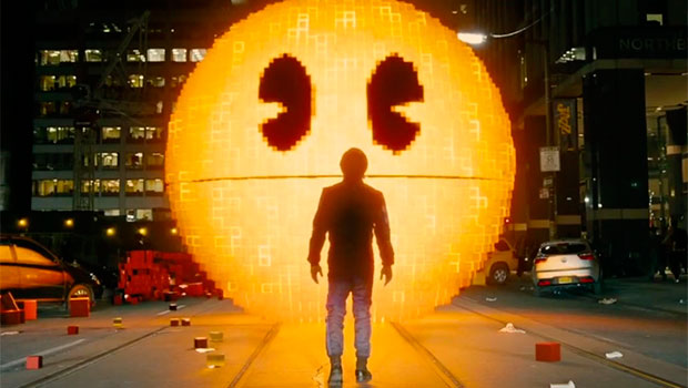 кадр из трейлера "Пикселей"