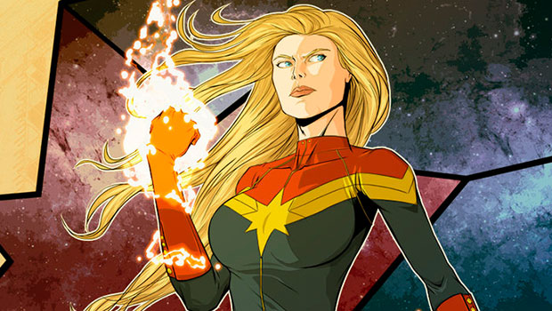 фан-арт с Капитаном Марвел