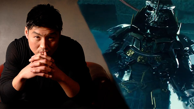 Брайан Ти и Шреддер в фильме 2014 года