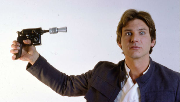 Харрисон Форд в образе Хана Соло