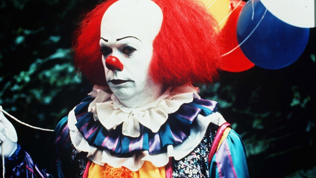 клоун Пеннивайз из романа "Оно"