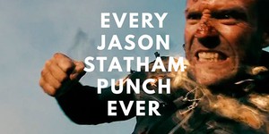 Все кулачные удары Джейсона Стэйтема в одном видео