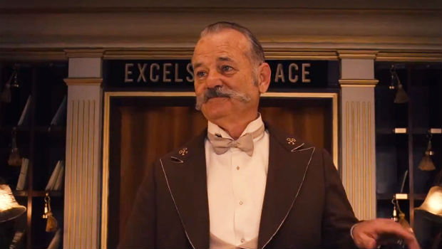 Билл Мюррей в фильме "Отель Гранд Будапешт"