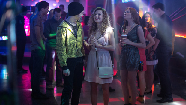 фото со съемок фильма "Ночь святого Валентина"