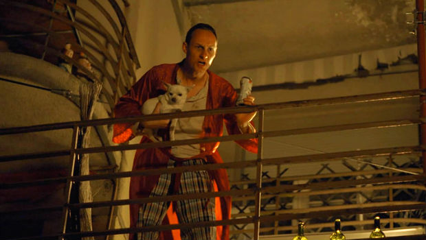 кадр из короткометражной комедии "Дисциплина"