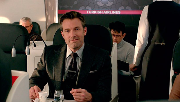 Бен Аффлек в рекламе Турецких авиалиний