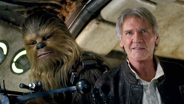 Харрисон Форд в фильме "Звездные войны: Пробуждение силы"