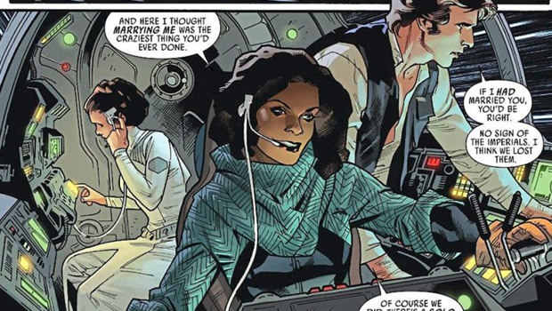 Сана Старрос в комиксе 2015 года из вселенной "Звездных войн"