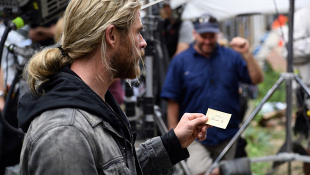 фото со съемок фильма "Тор: Рагнарек"