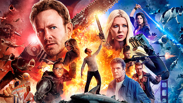 промо к фильму "Акулий торнадо 4: Пробуждение"