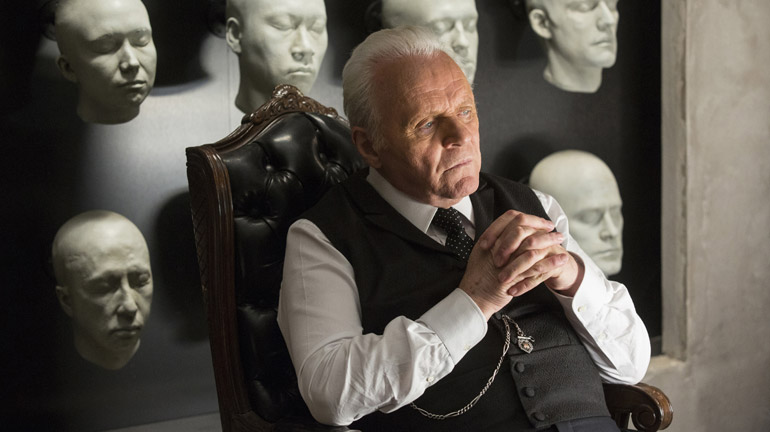 Энтони Хопкинс в сериале "Мир Дикого Запада"